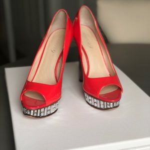 Boutique9-Blood Orange High Heel